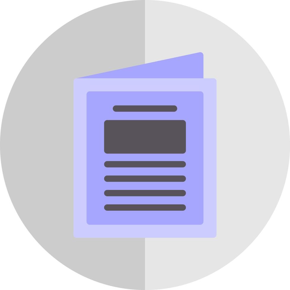 Magazine Vector Icon Design