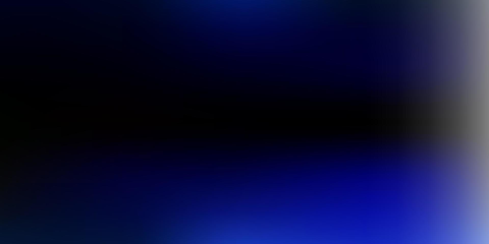 Dark blue vector gradient blur template.