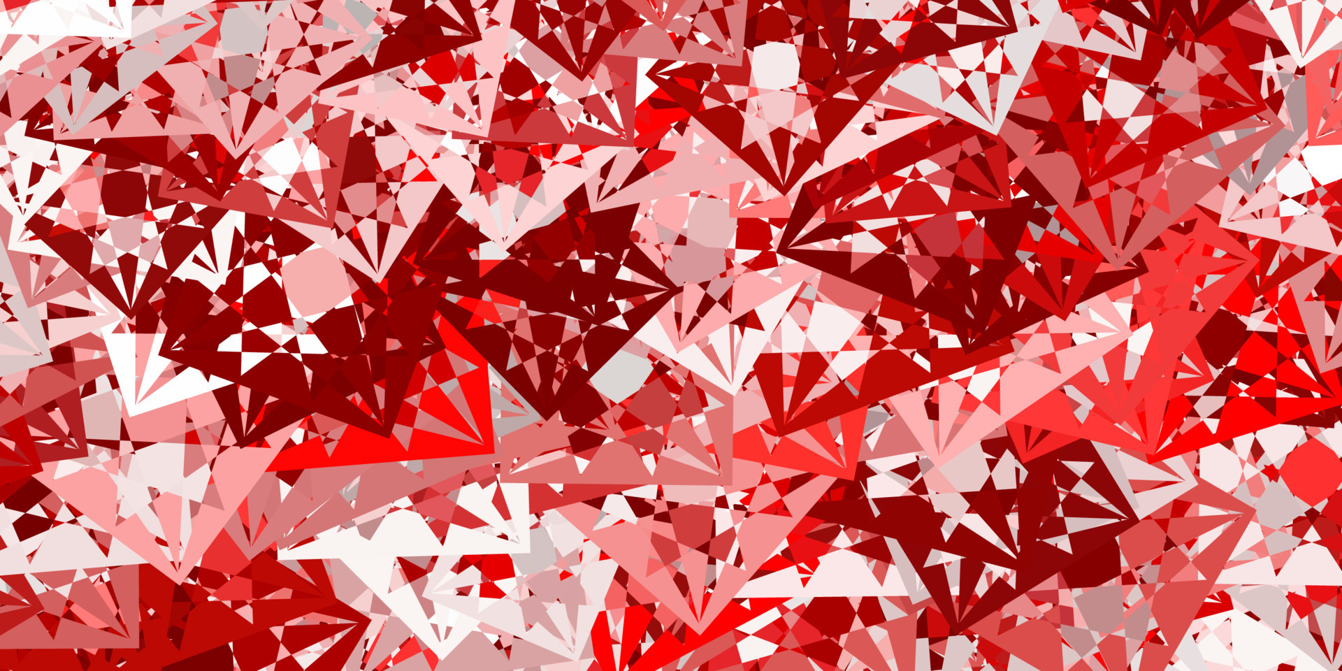 Light Red vector pattern with polygonal shapes. 21009371 Vector Art at