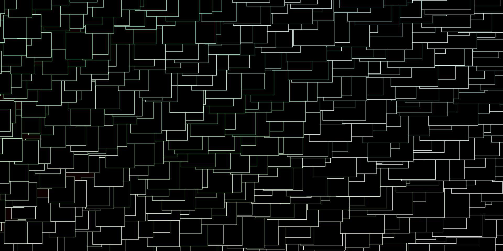 Dark Green vector background in polygonal style.