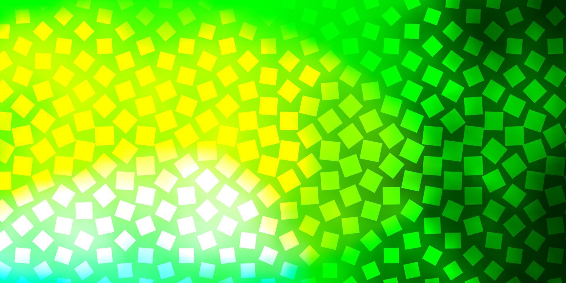 diseño de vector verde claro con líneas, rectángulos.