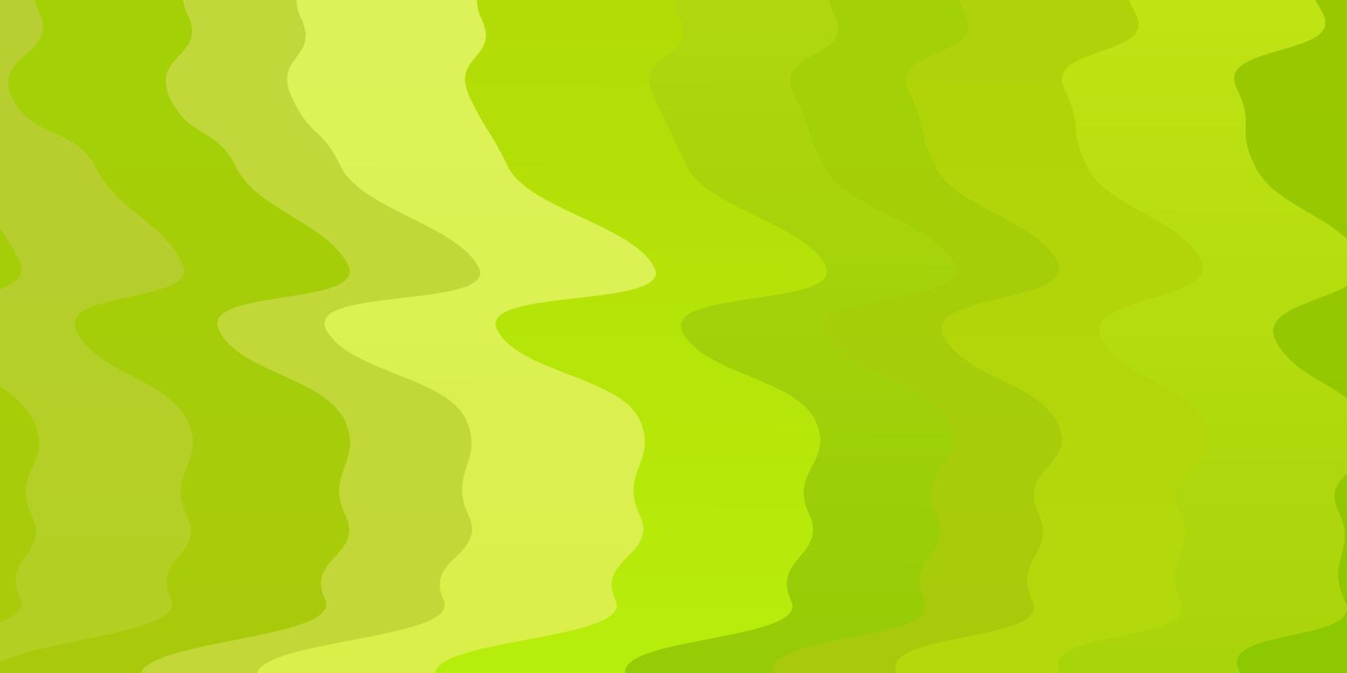 Light Green, Yellow vector background with lines.