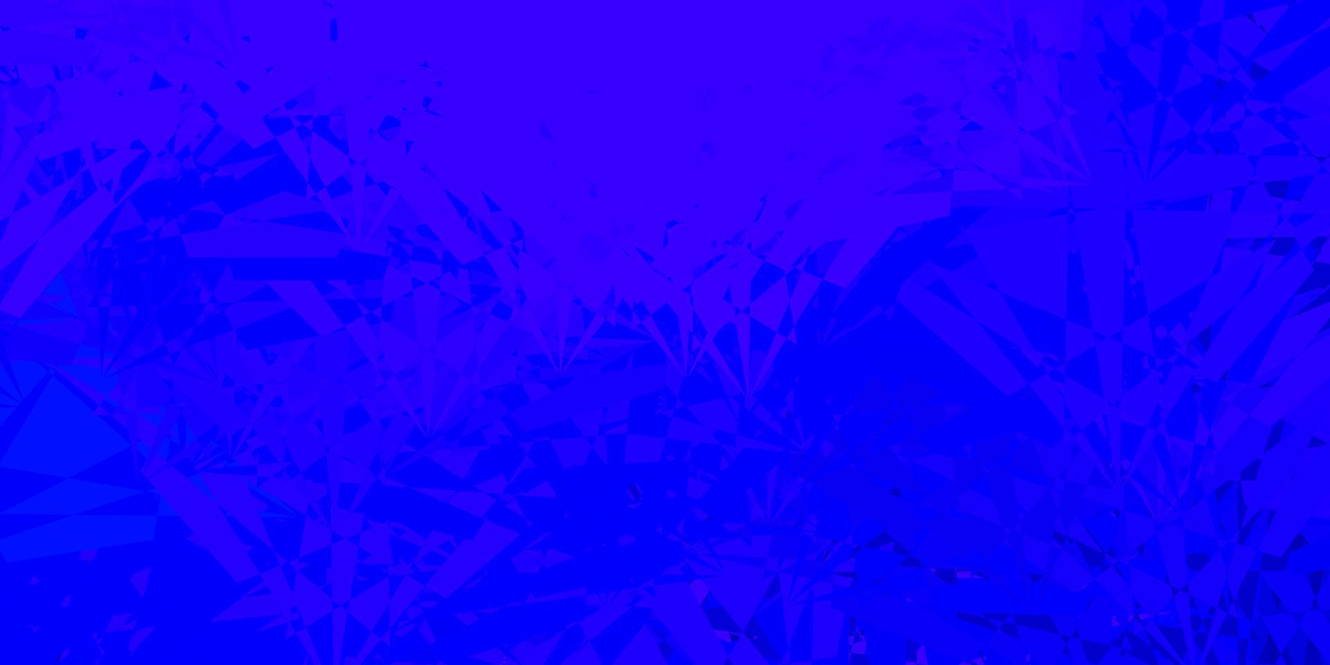 Light BLUE vector pattern with polygonal shapes.