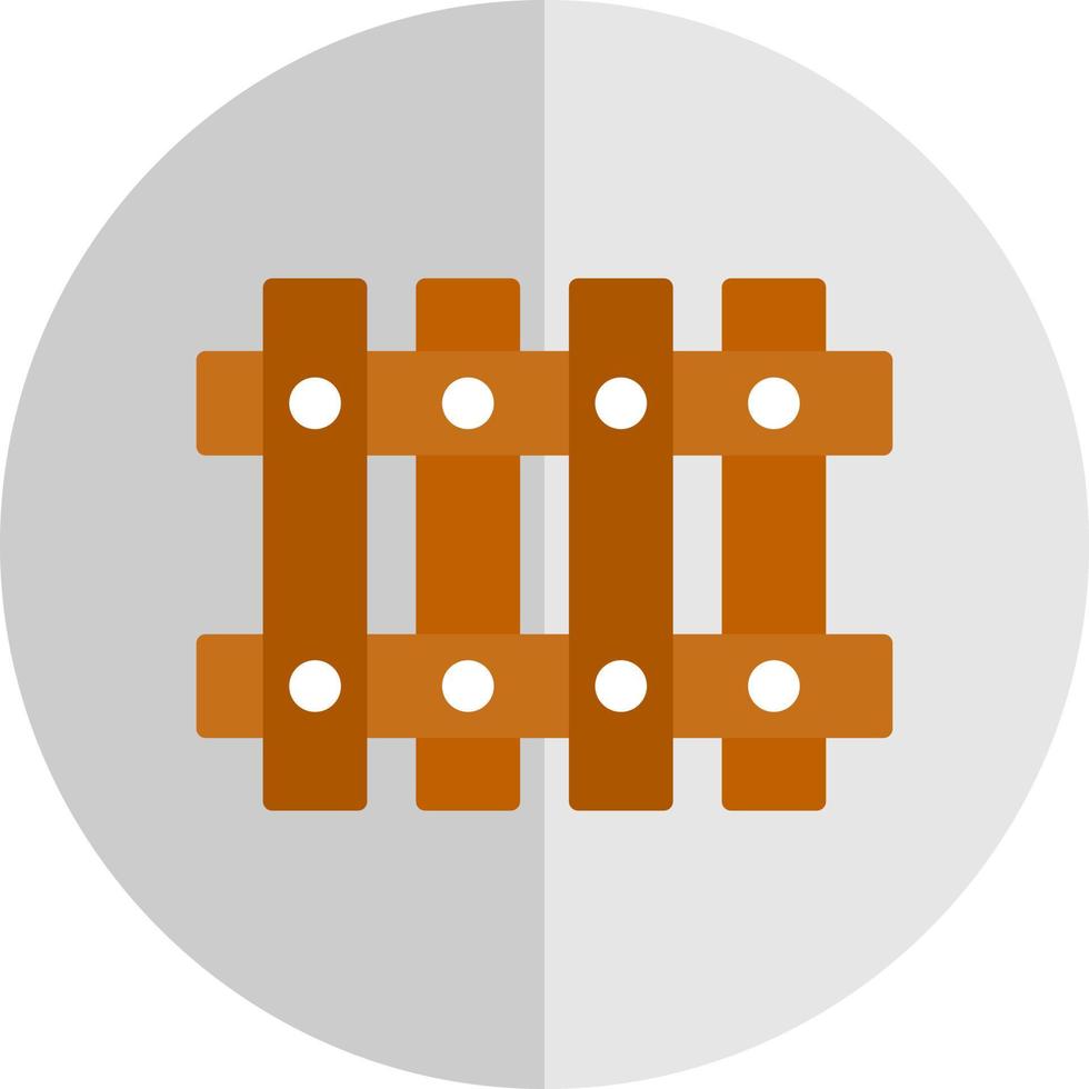 Fence Vector Icon Design