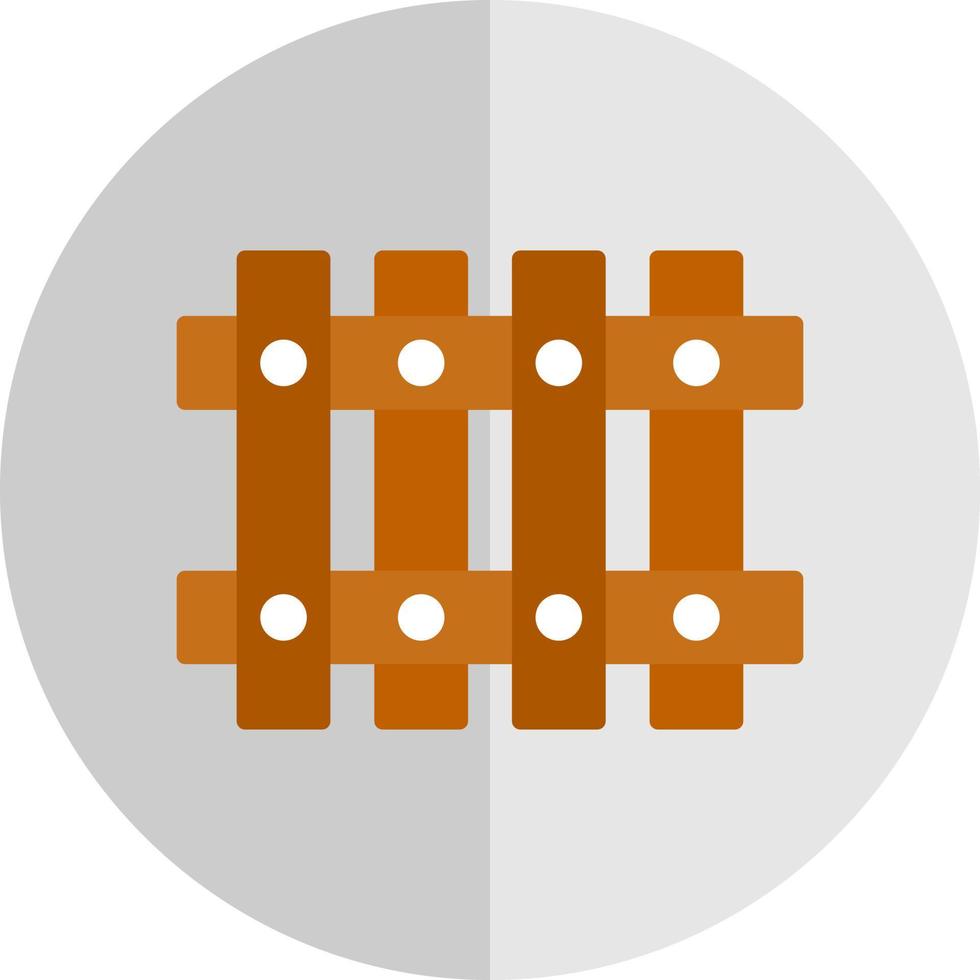 Fence Vector Icon Design