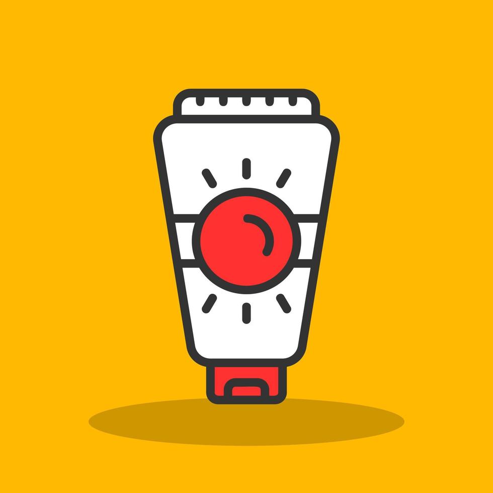 Suncream Vector Icon Design