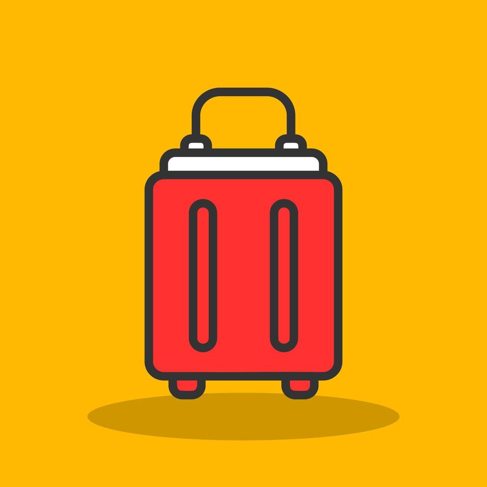 Suitcase Vector Icon Design