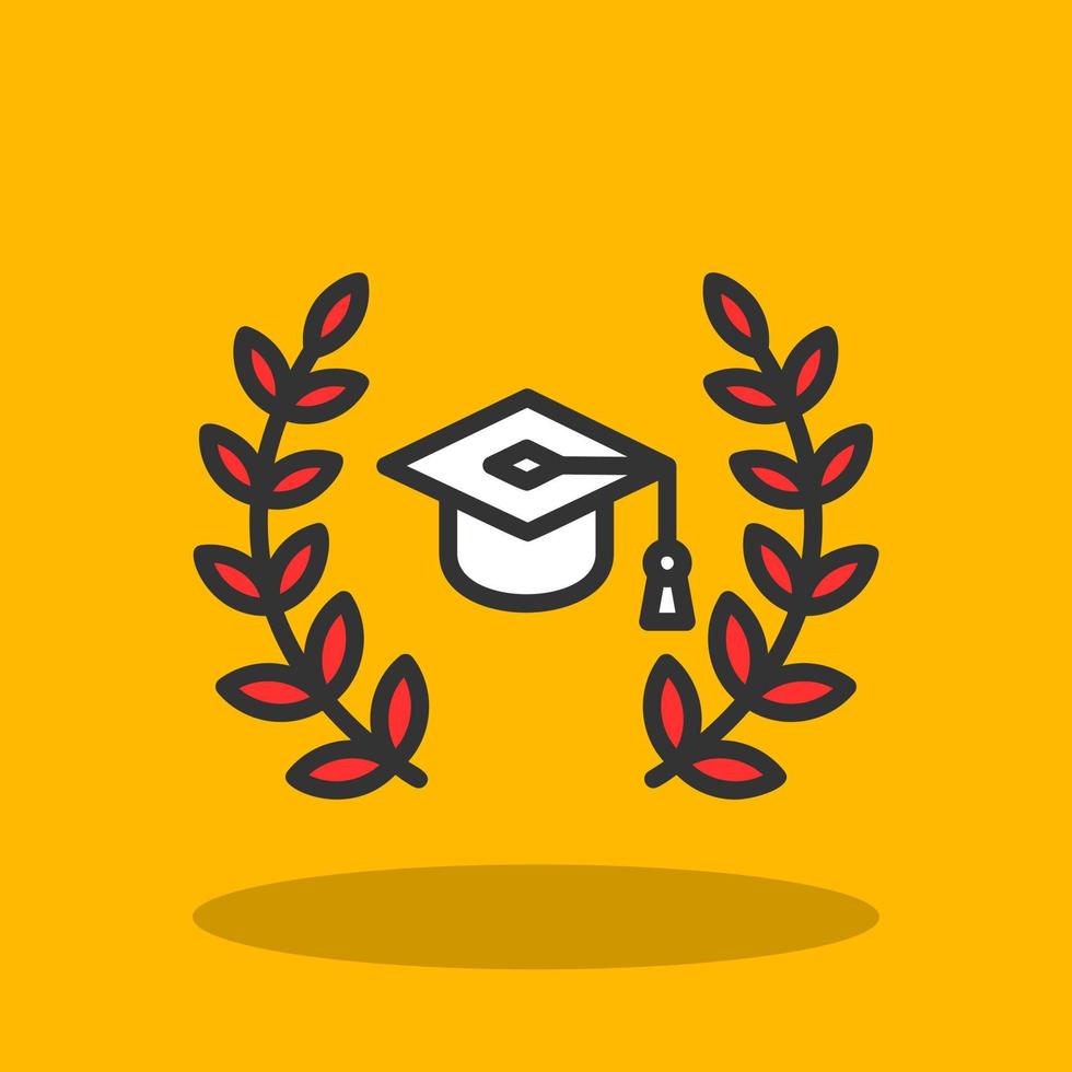 Wreath Vector Icon Design