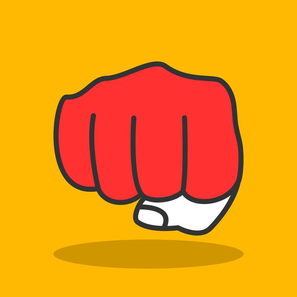 Punch Vector Icon Design