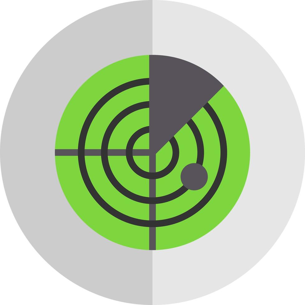 Radar Vector Icon Design