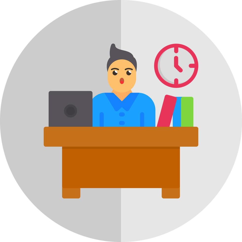 Workplace Vector Icon Design