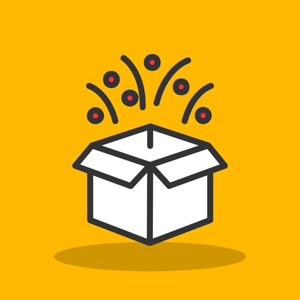 Magic Box Vector Icon Design
