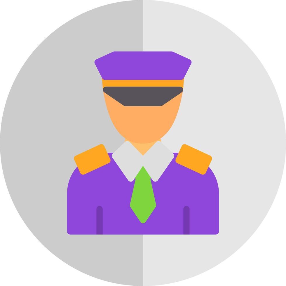 Pilot Vector Icon Design