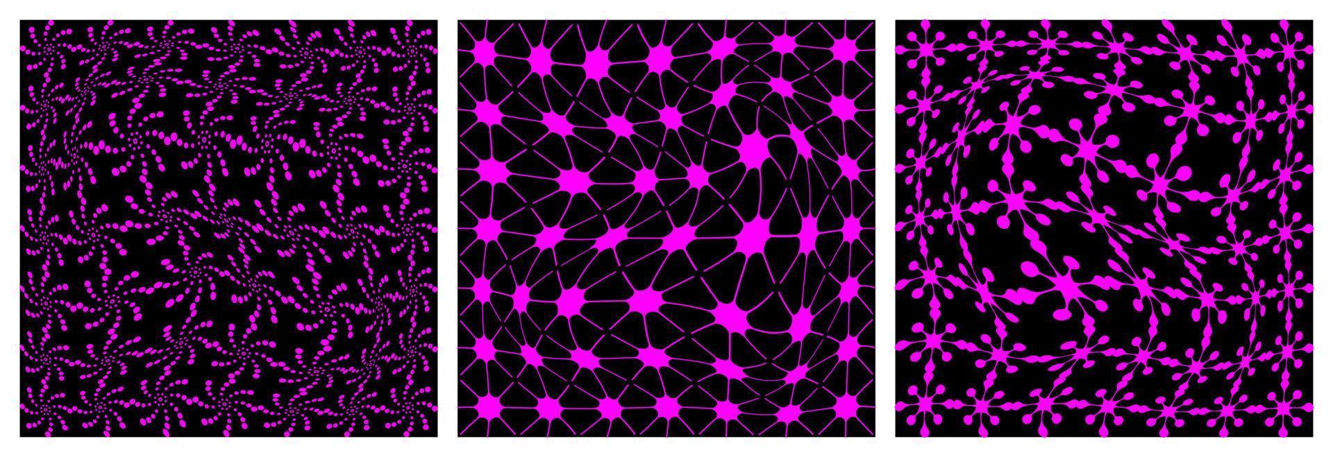 Vector checkered fabric pattern, background plaid in the style of the 70s. Tweed ornament. Tartan seamless.