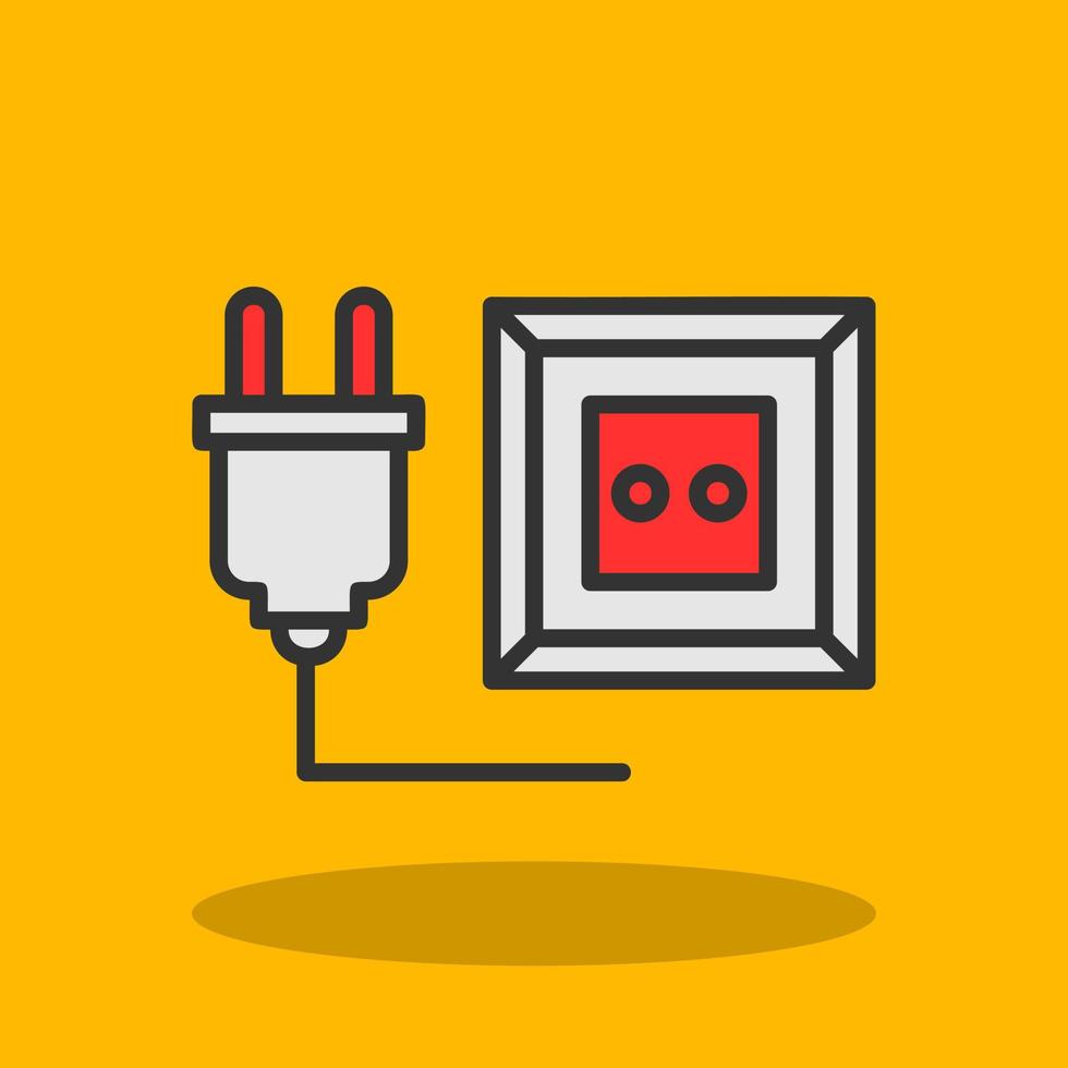 Unplugged Vector Icon Design