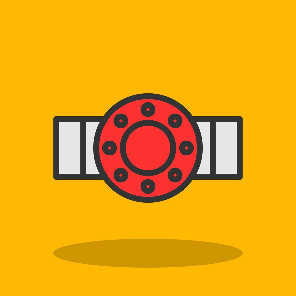 Flange Vector Icon Design