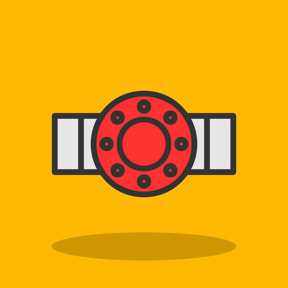 Flange Vector Icon Design