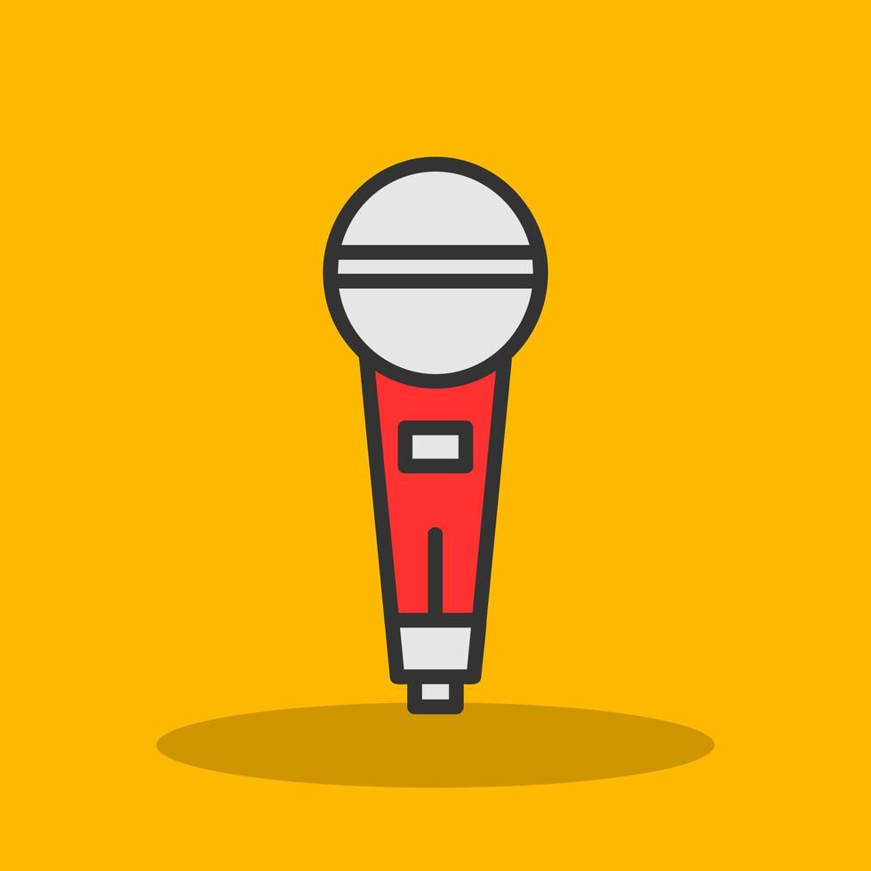 Mike Vector Icon Design