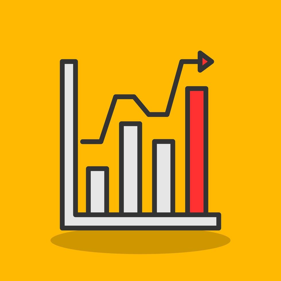 Analytics Vector Icon Design