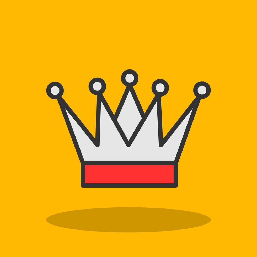 Crown Vector Icon Design