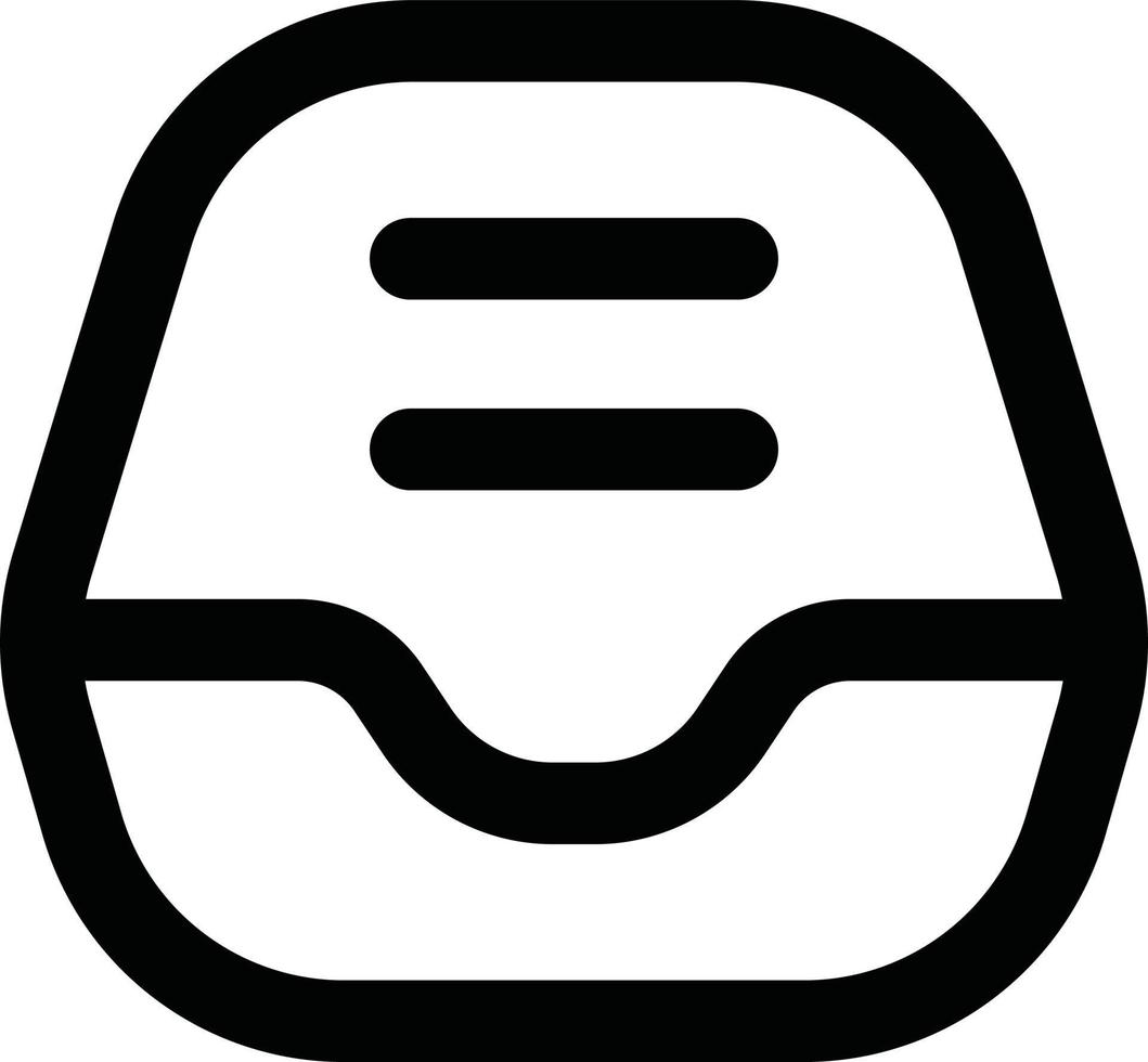 Message inbox icon vector