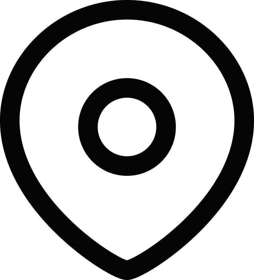 Map pin location vector