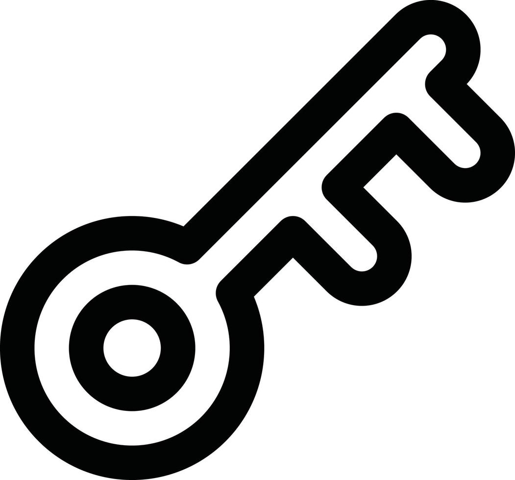 House key icon vector