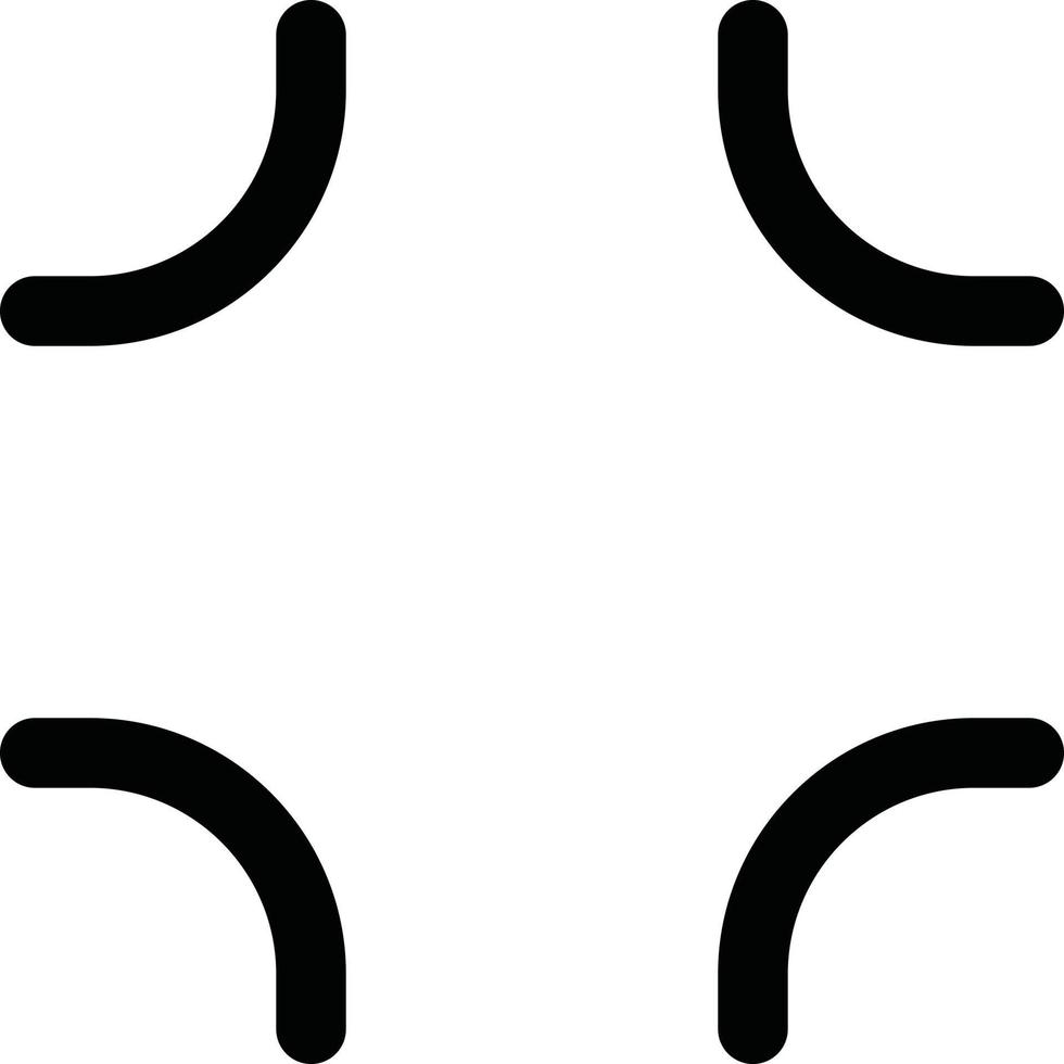 Minimize screen icon vector