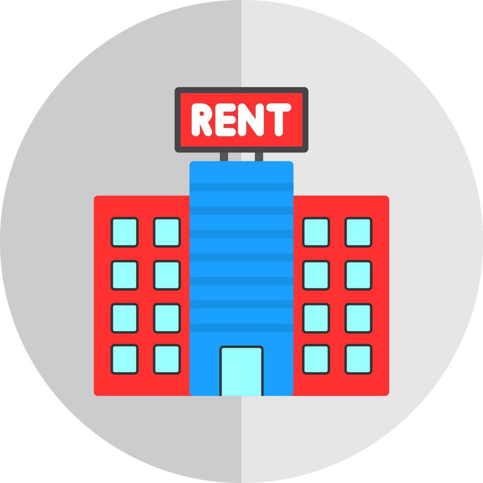 For Rent Vector Icon Design