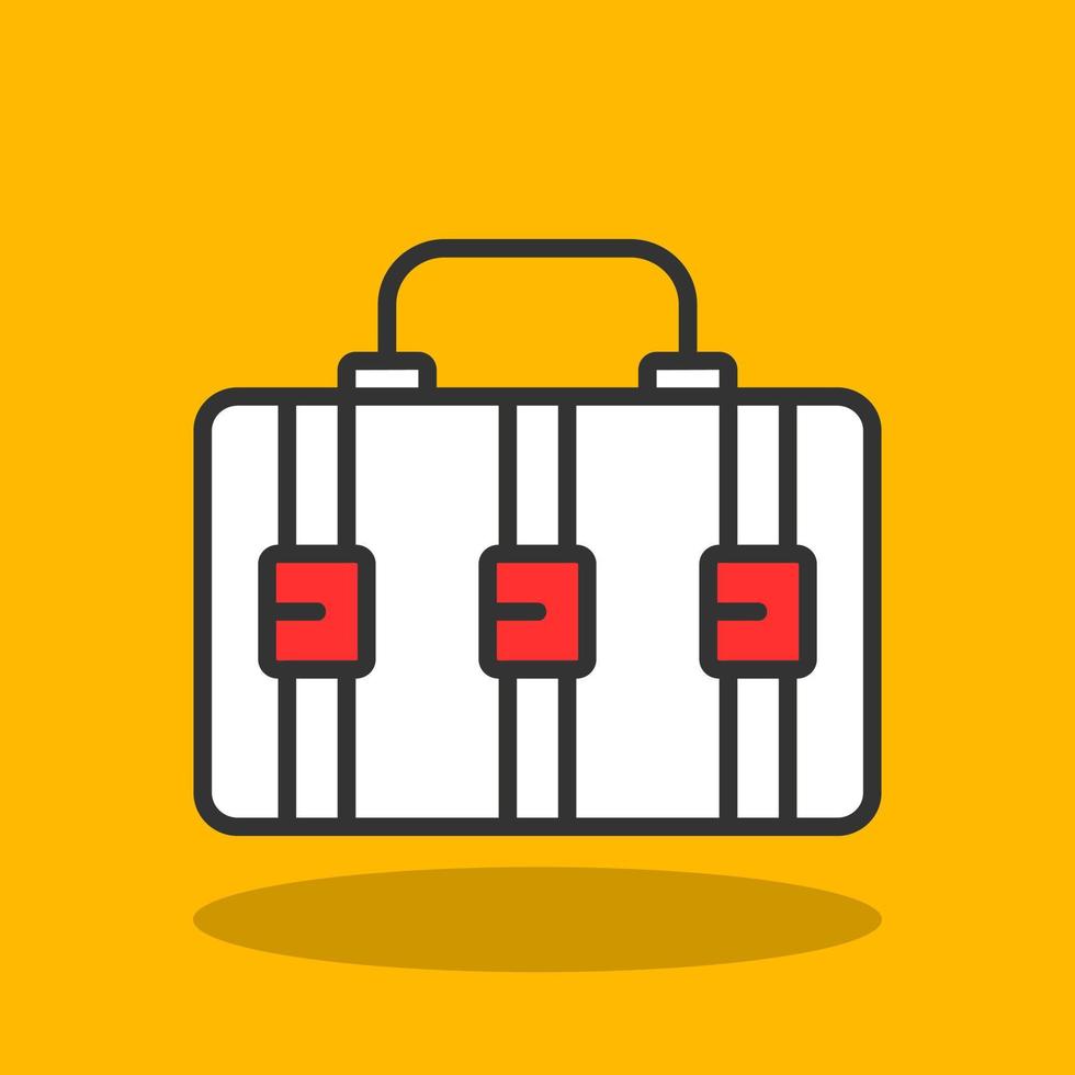 Suitcase Vector Icon Design