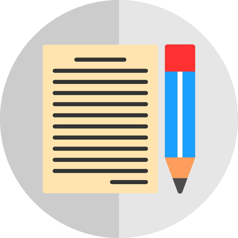 Contract Vector Icon Design