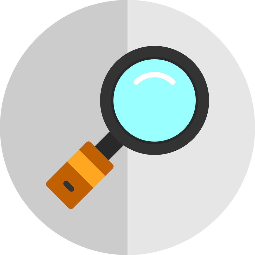 Magnifying Glass Vector Icon Design