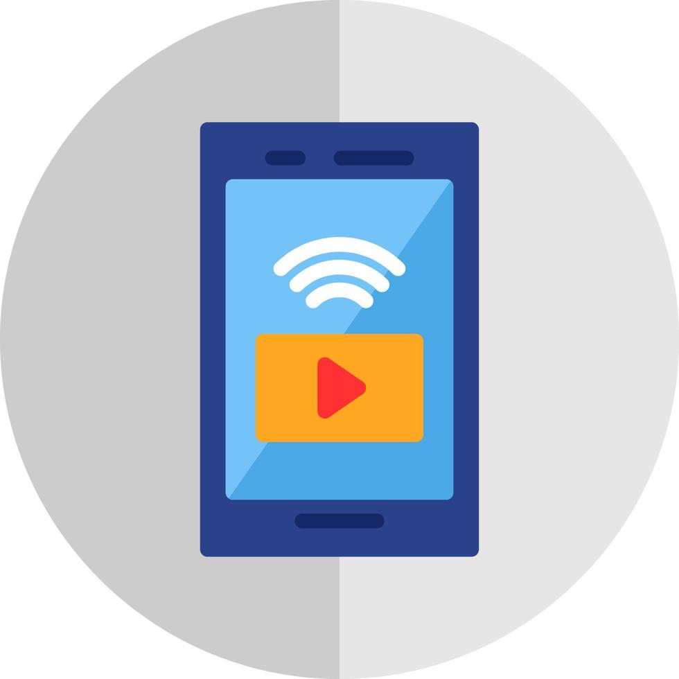 Real Media Vector Icon Design