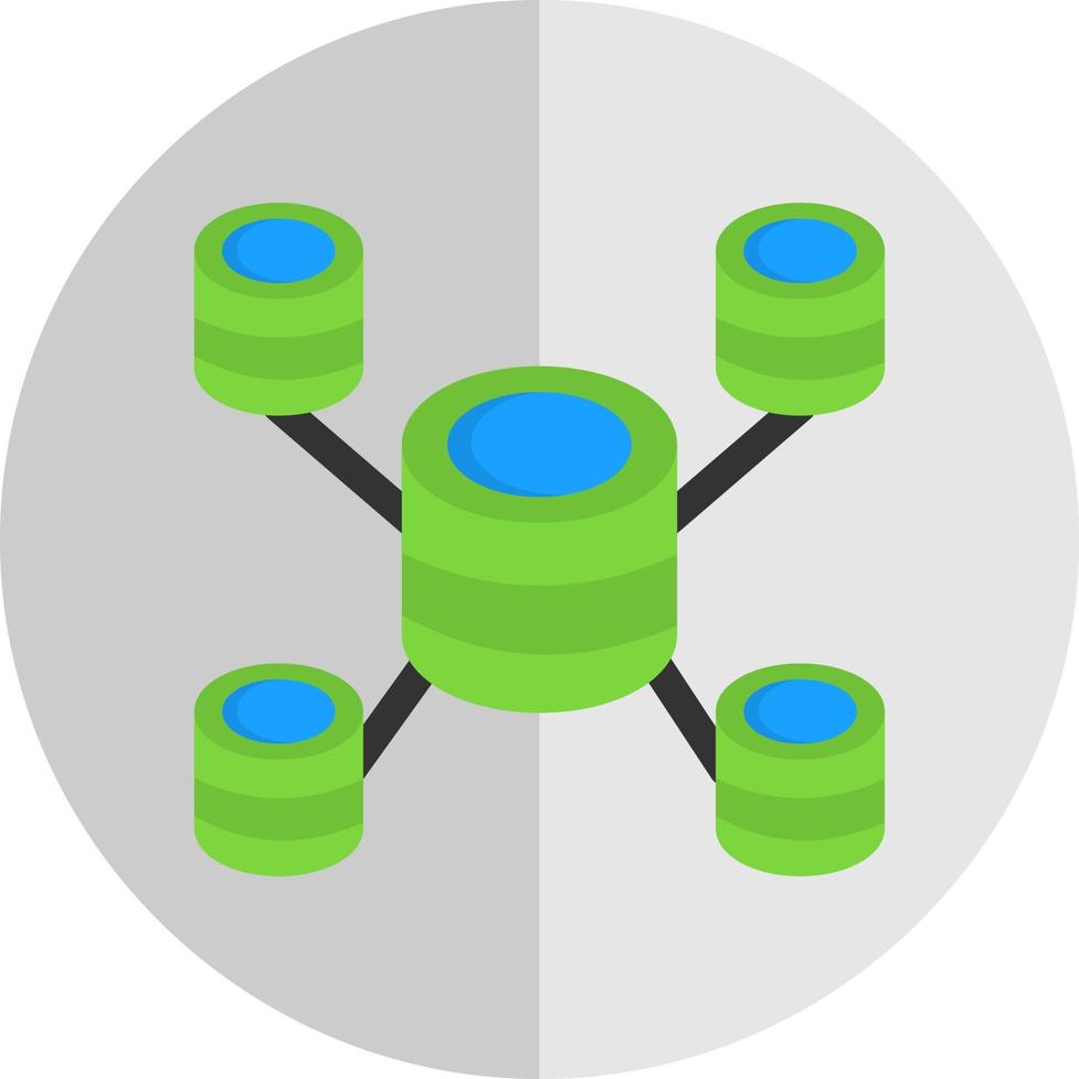 Database Vector Icon Design
