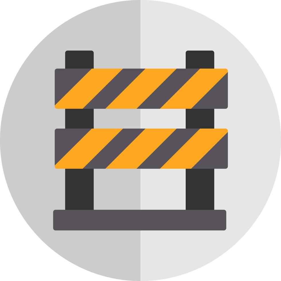 Barrier Vector Icon Design