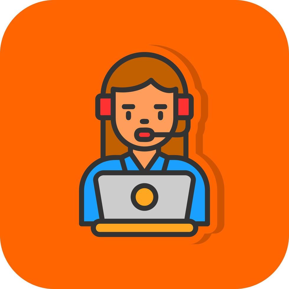 Call Center Vector Icon Design