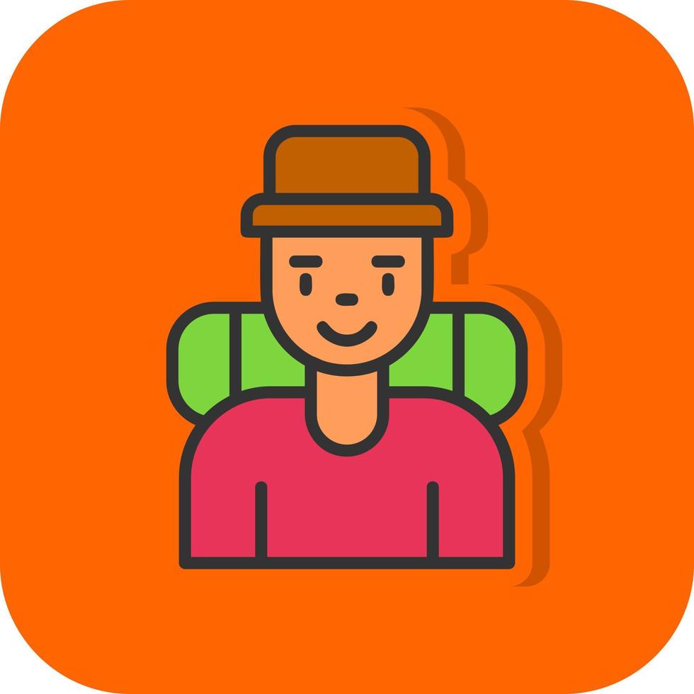 Travel Agent Woman Vector Icon Design