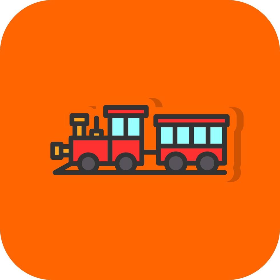 Train Vector Icon Design
