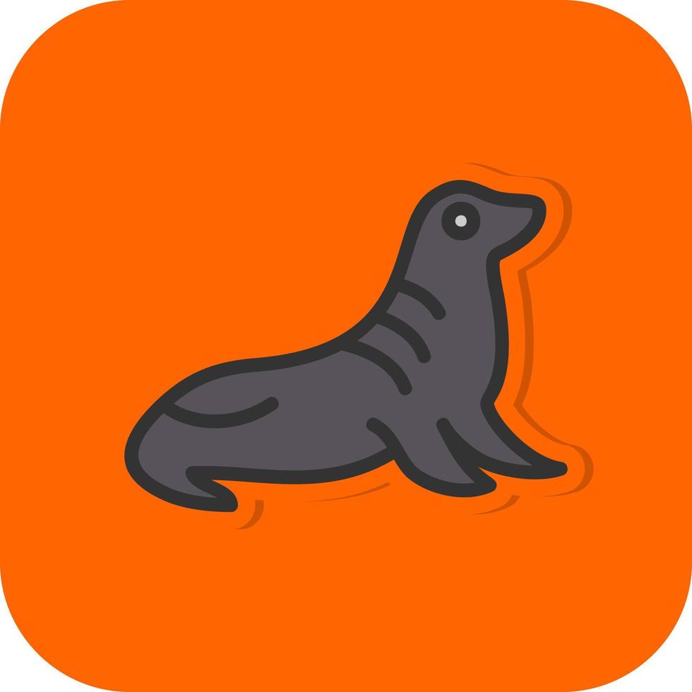 Seal Vector Icon Design