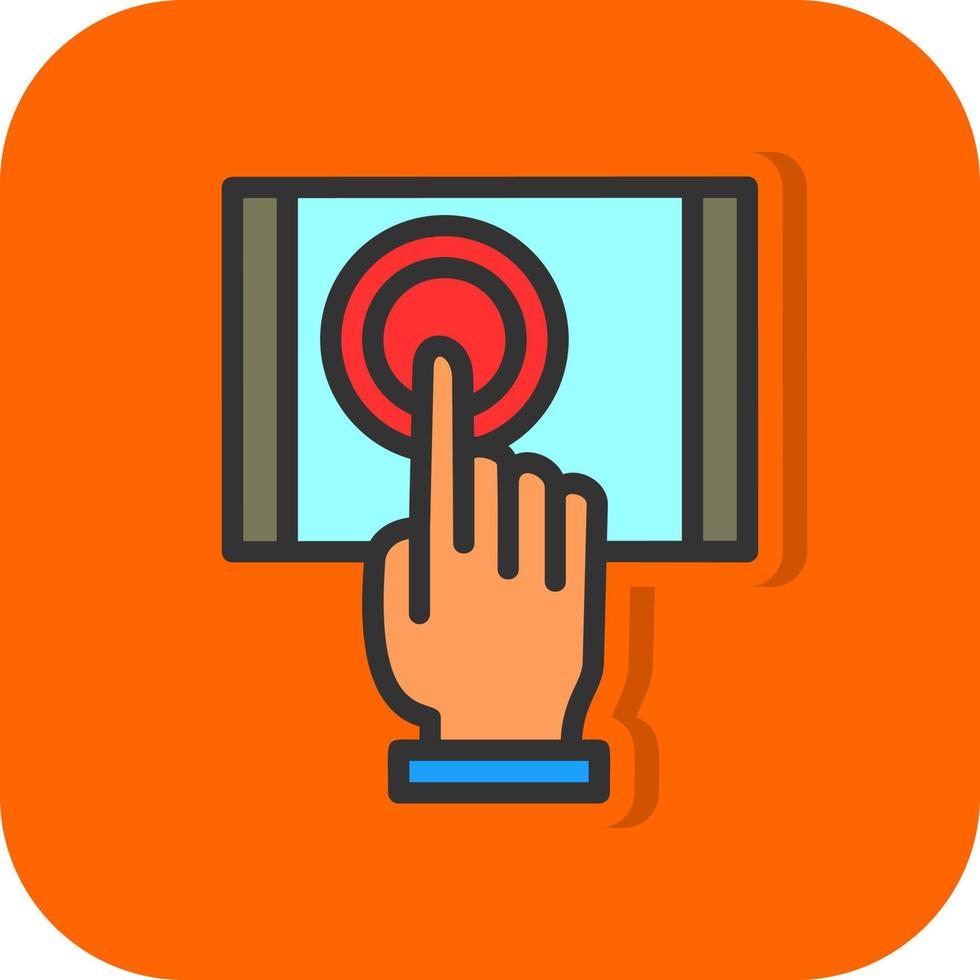 Touch Screen Vector Icon Design