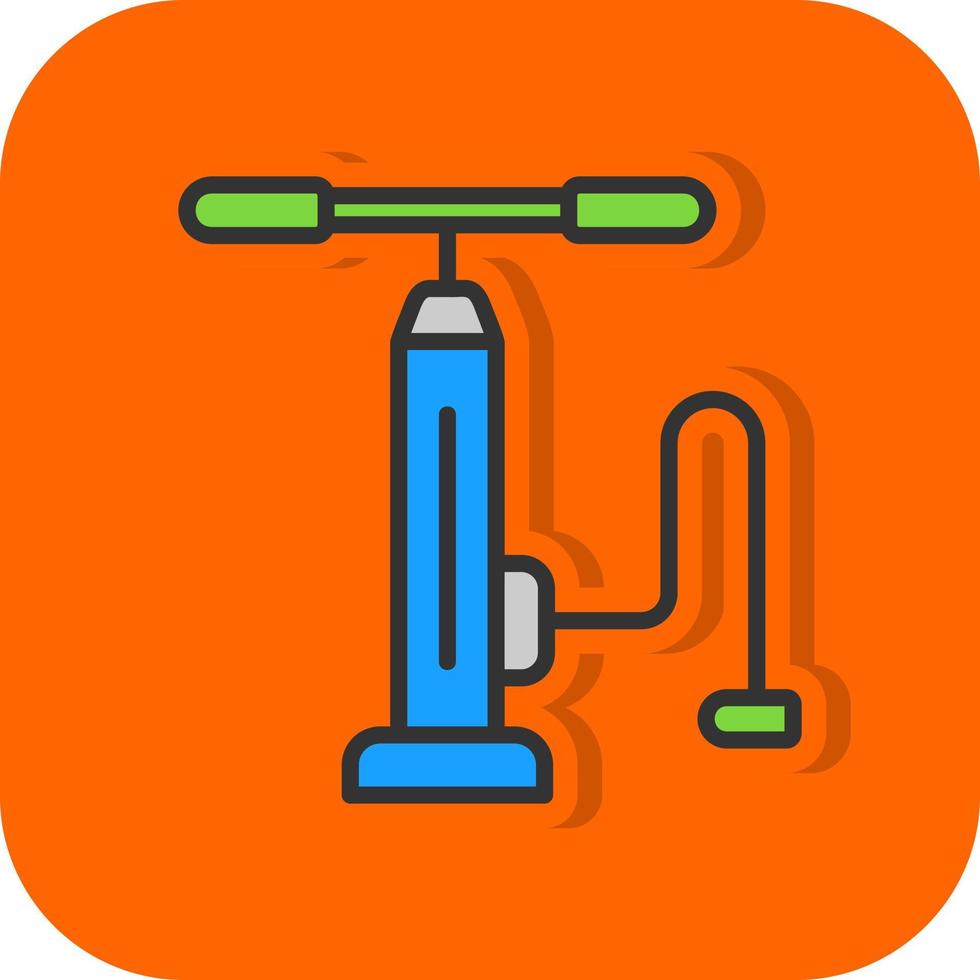 Air Pump Vector Icon Design