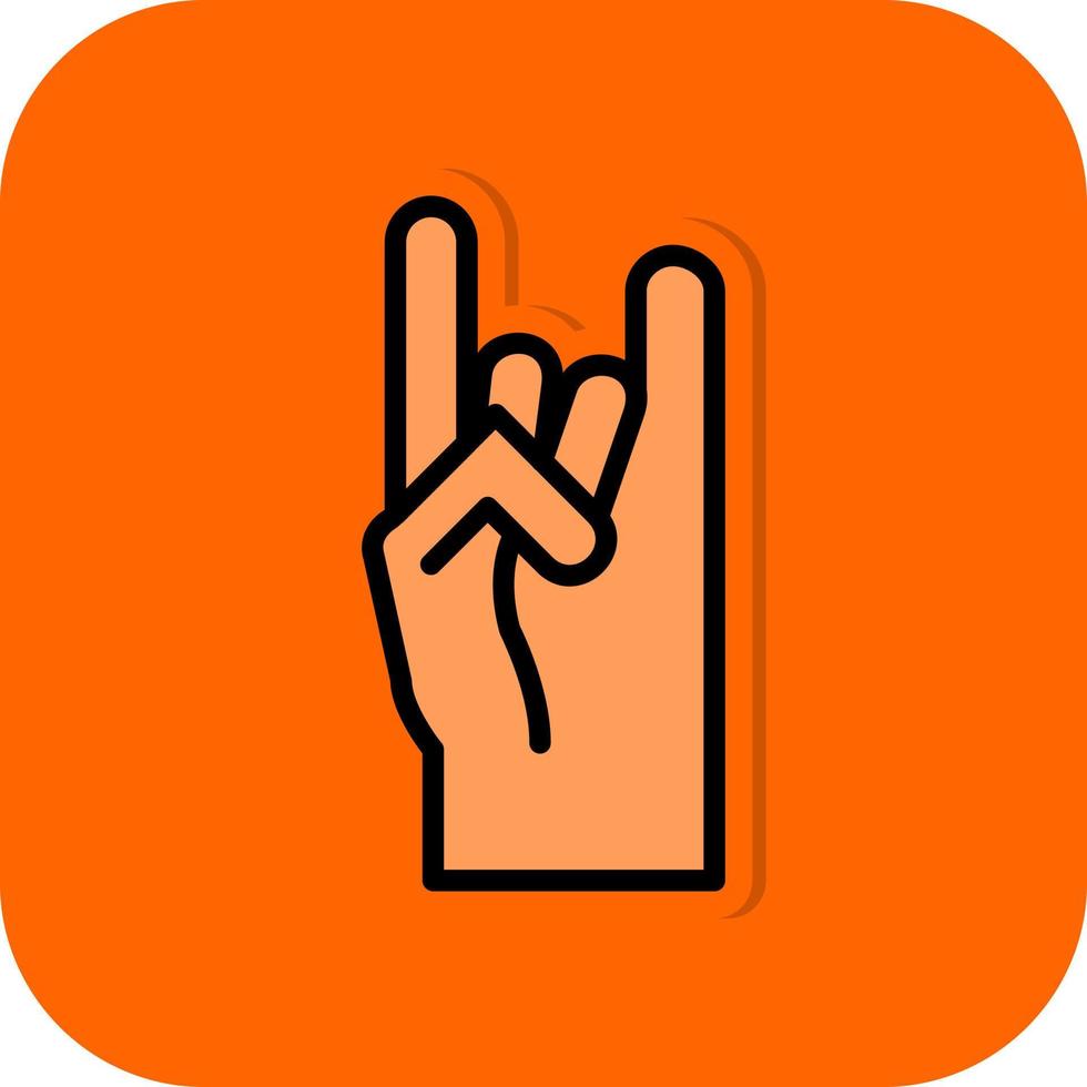 Sign Language Vector Icon Design