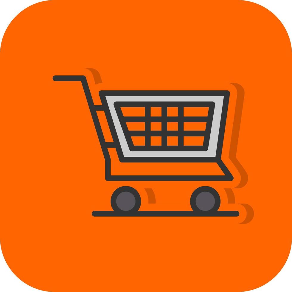 Trolley Vector Icon Design