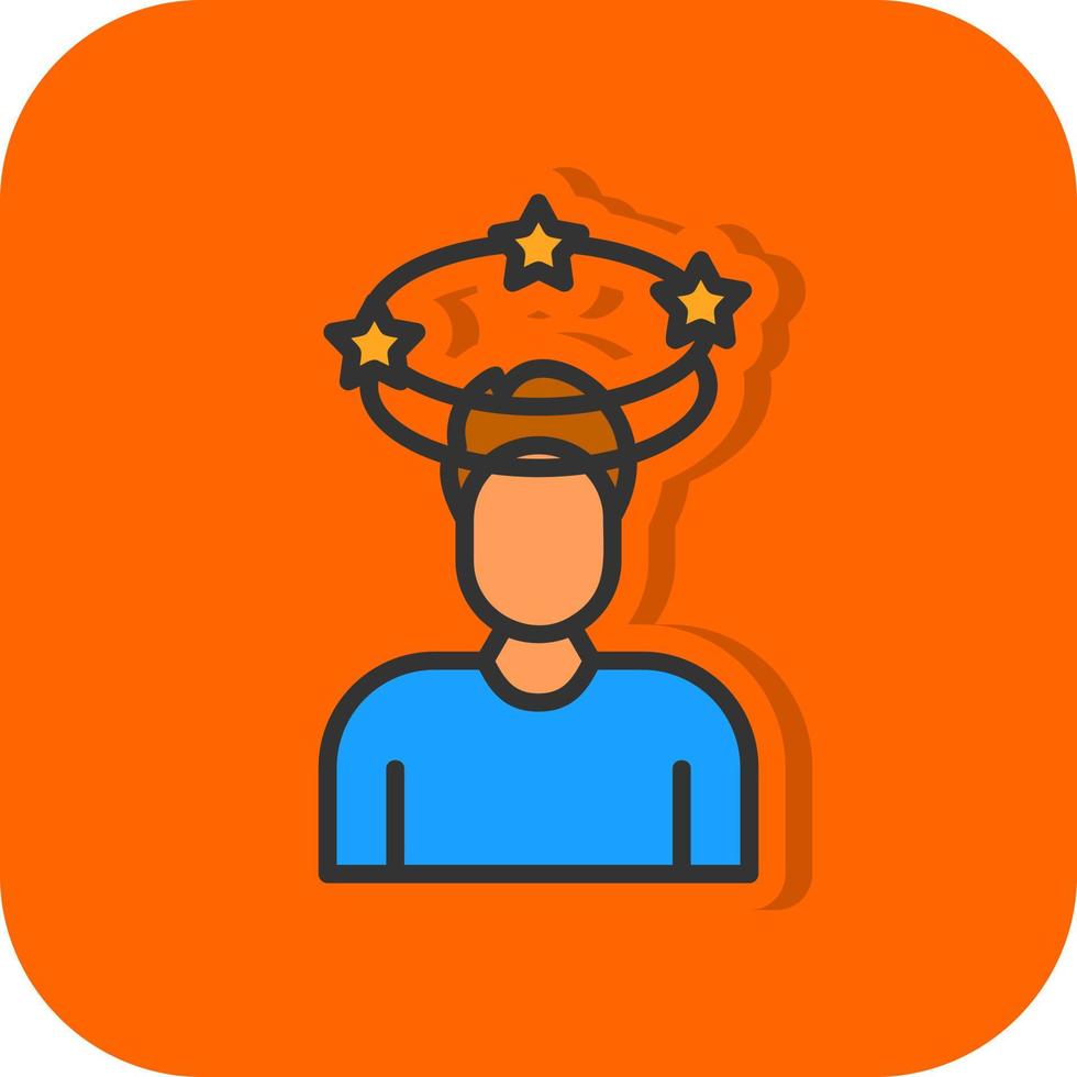 Dizzy Vector Icon Design