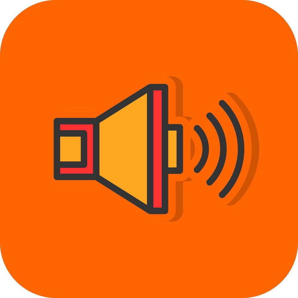 Speaker Vector Icon Design