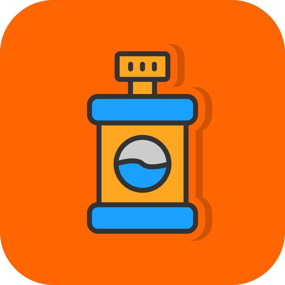 Mouthwash Vector Icon Design