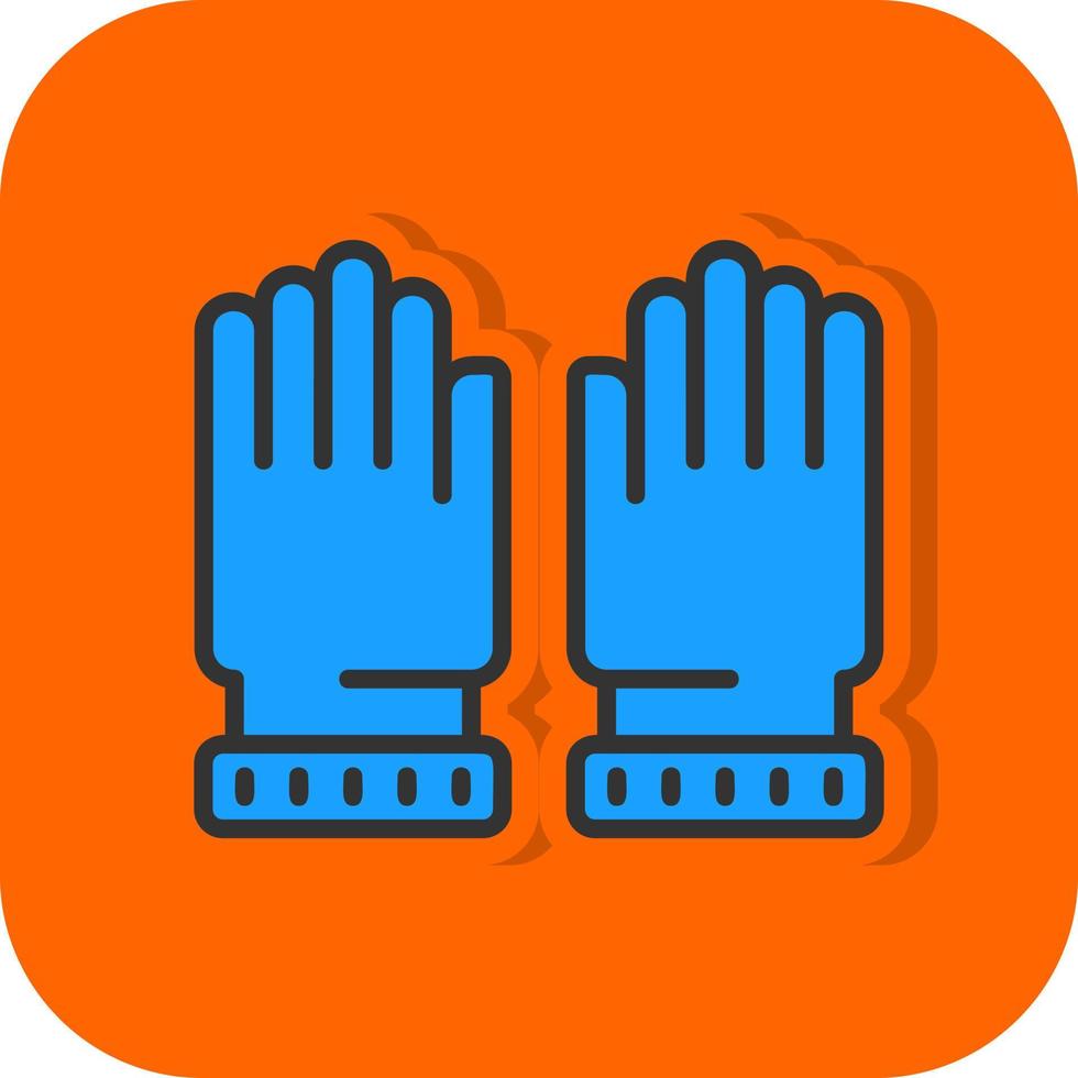 Gloves Vector Icon Design