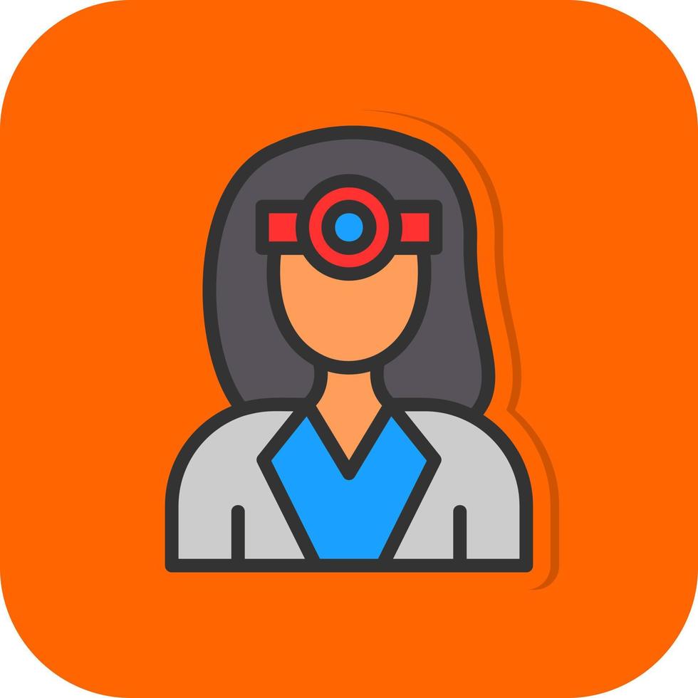 Ophthalmologist Vector Icon Design