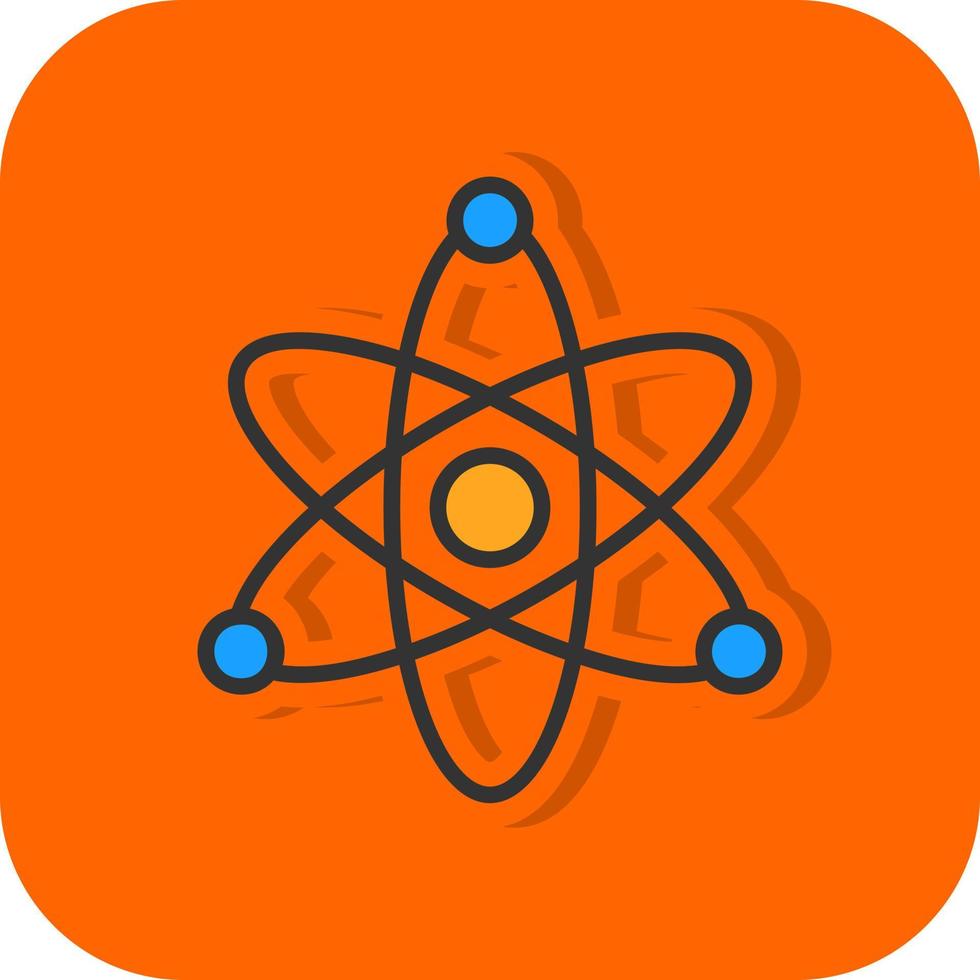 Atom Vector Icon Design