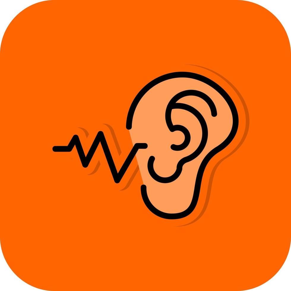 Hearning Test Vector Icon Design